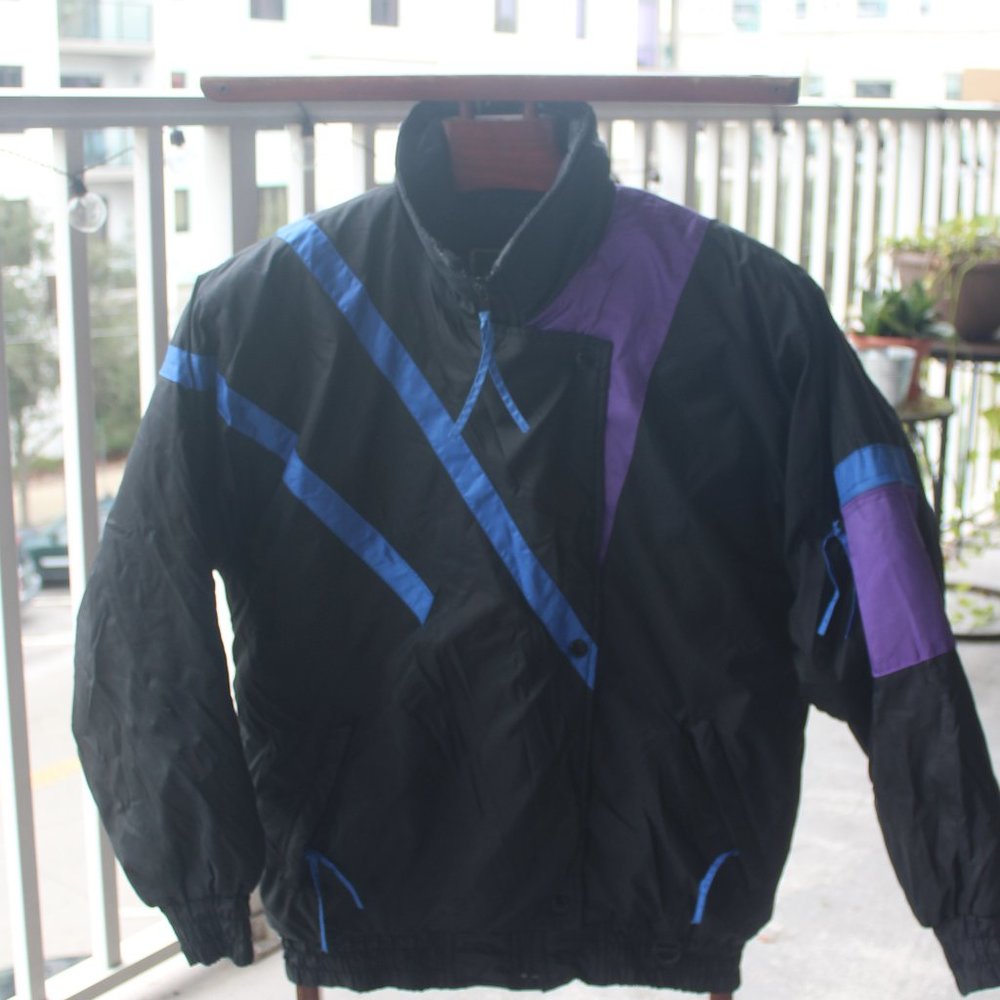 Women's Vintage Green Mountain Ski Winter Jacket Coat Size Medium